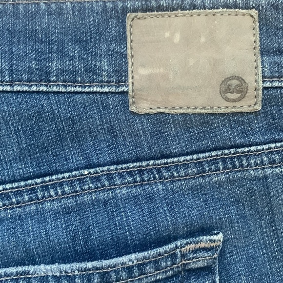 AG Adriano Goldschmied The Beau Slouchy Skinny Destroyed Jeans‎ Size 29 - Picture 7 of 11